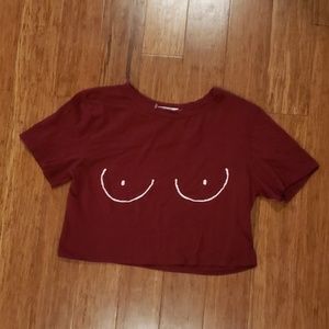 Boob crop top